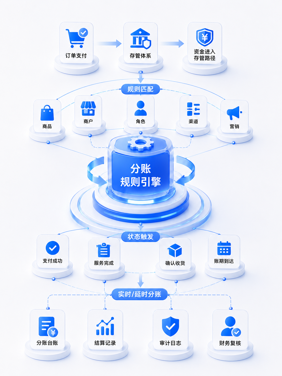 从订单支付到分账结算,资金路径清晰可控