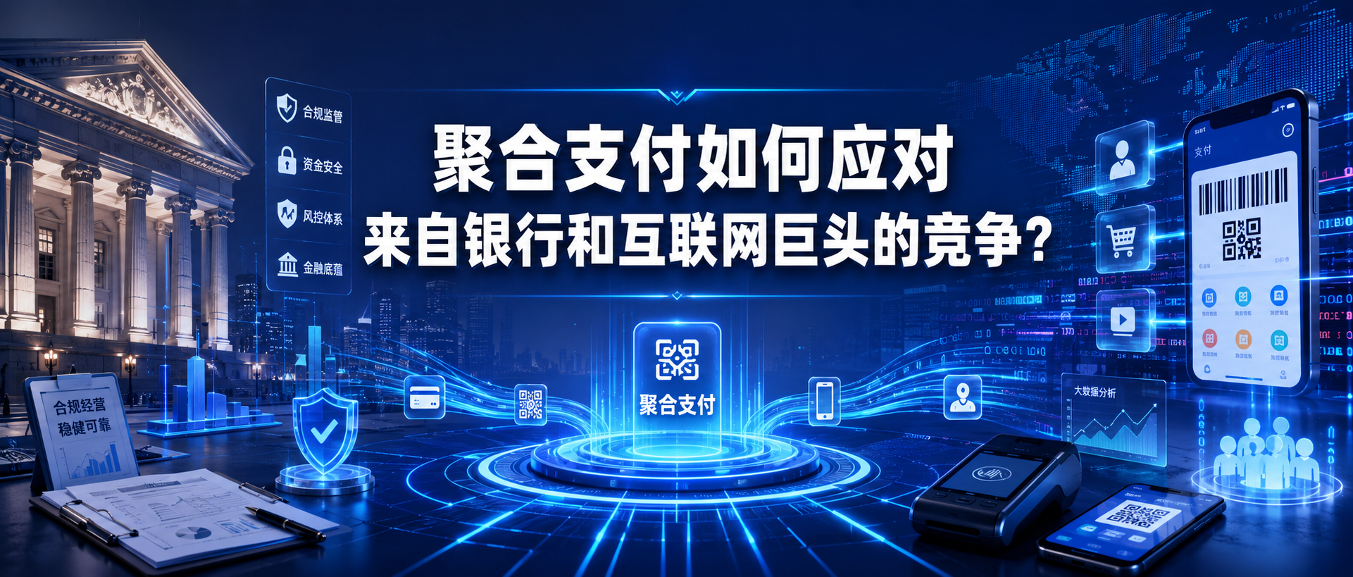 聚合支付如何应对来自银行和互联网巨头的竞争?