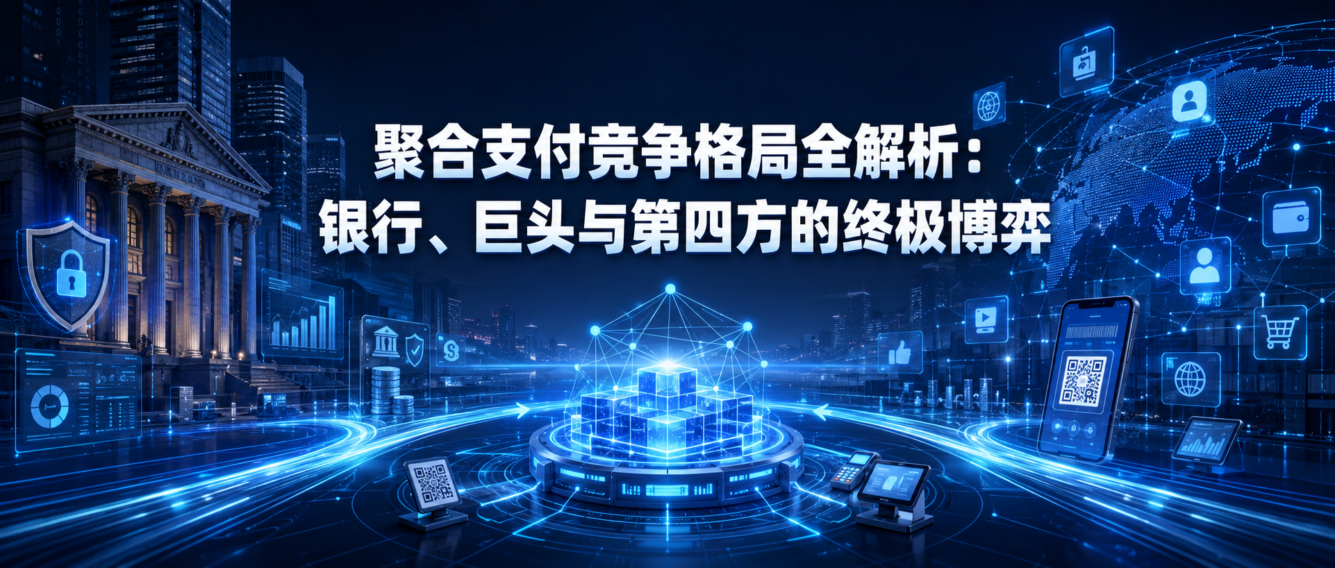 聚合支付竞争格局全解析:银行、巨头与第四方的终极博弈