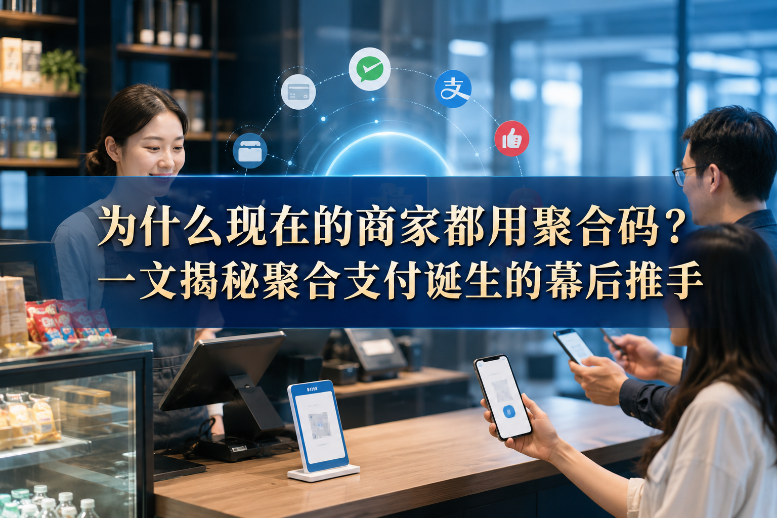 为什么现在的商家都用聚合码?一文揭秘聚合支付诞生的幕后推手