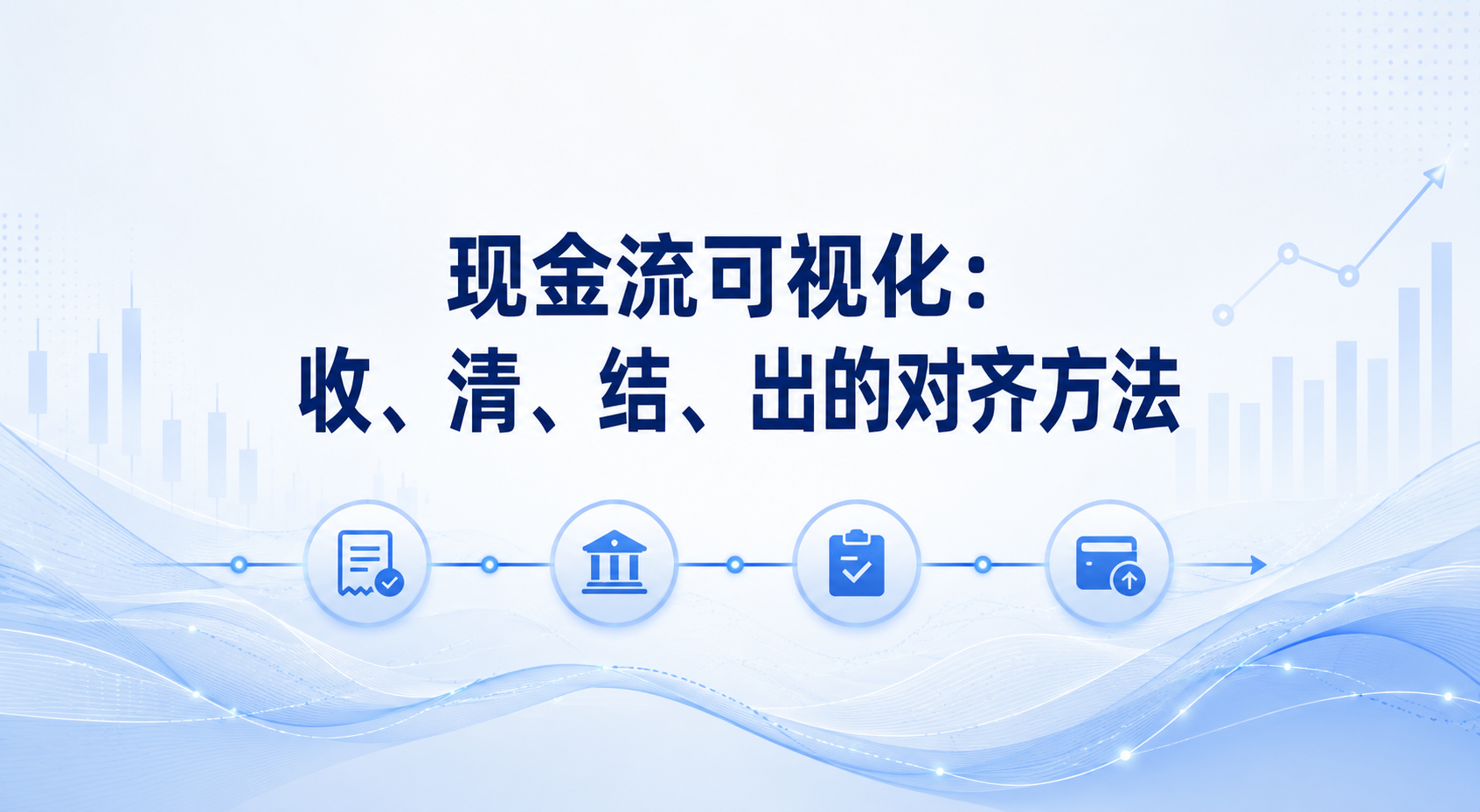现金流可视化：收、清、结、出的对齐方法