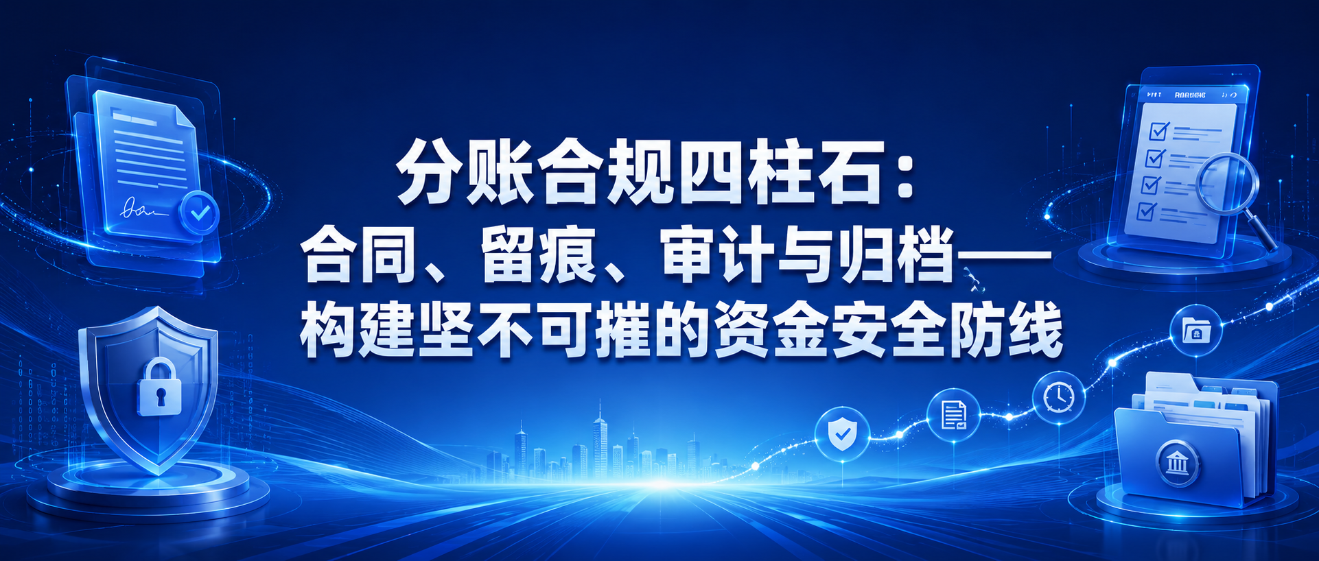 分账合规四柱石：合同、留痕、审计与归档——构建坚不可摧的资金安全防线