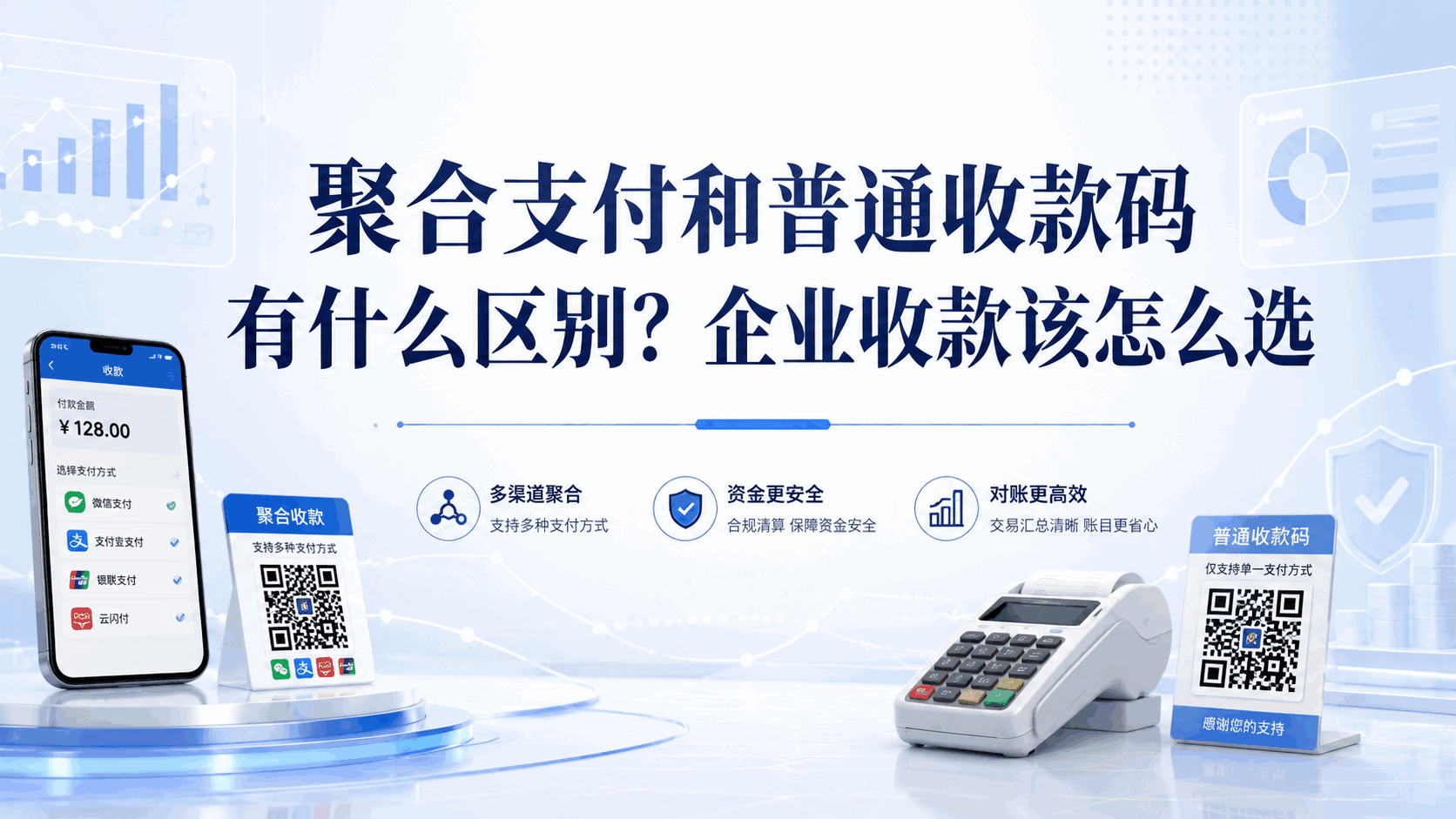 聚合支付和普通收款码有什么区别?企业收款该怎么选