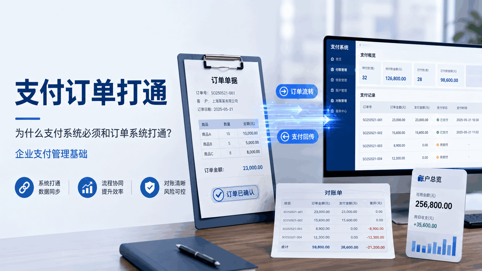 为什么支付系统必须和订单系统打通?