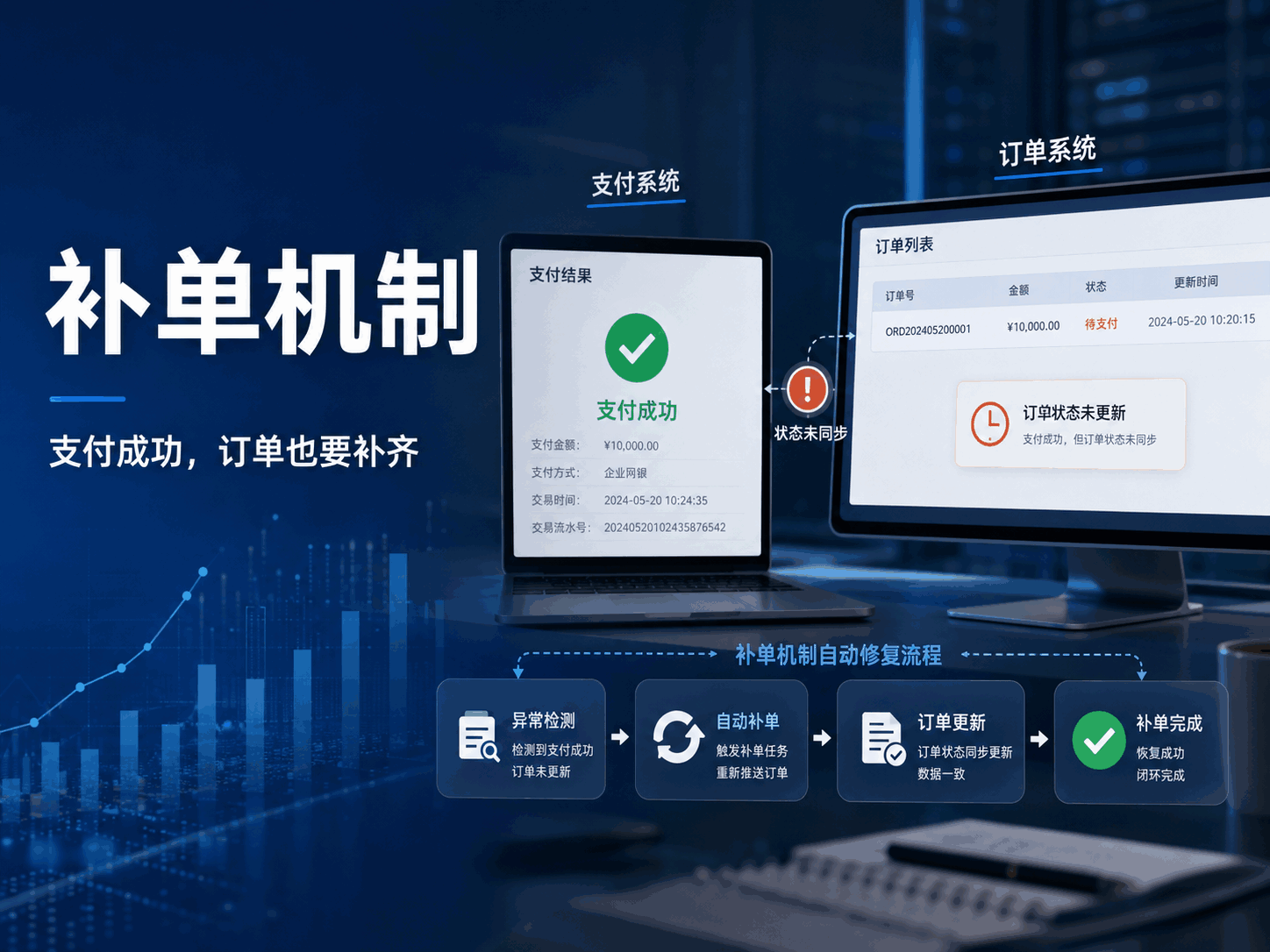 支付成功了，业务订单却没更新？企业支付系统为什么需要补单机制